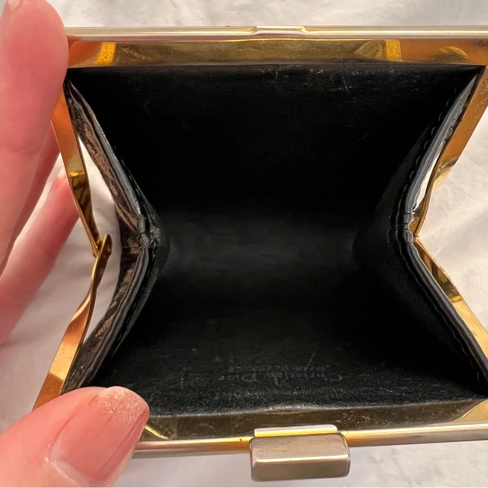 Christian Dior Vintage Trotter - Oblique Canvas Coin Purse - Picture 6 of 7